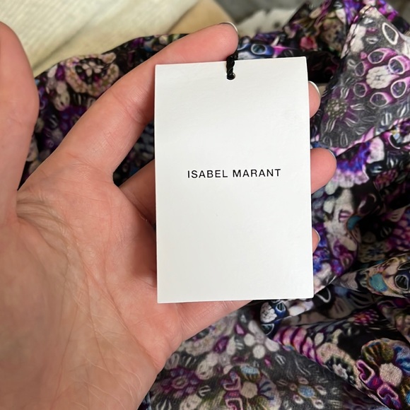 BNWT Isabel Marant Milendi Ruched Skirt - size 10 - Picture 7 of 12